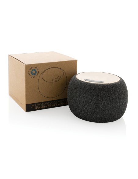 Speaker 5W in plastica/PET RCS e bambù Speaker 5W in plastica/PET RCS e bambù